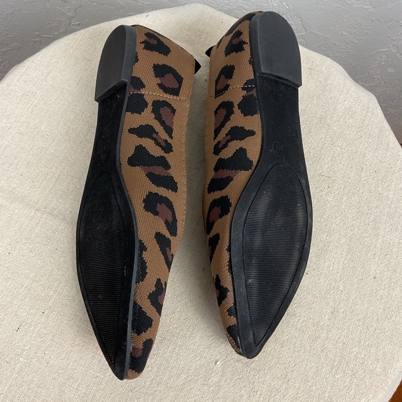 Women’s Journee Collection Tayleen Pointed Toe Ballet Flats Leopard Print Size 9 - Picture 5 of 11